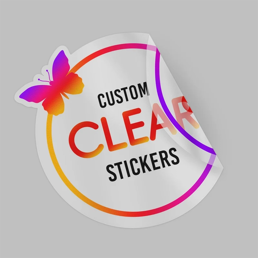 Custom Clear Stickers 3