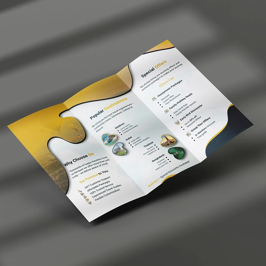 Custom Tri-Fold Brochures 2