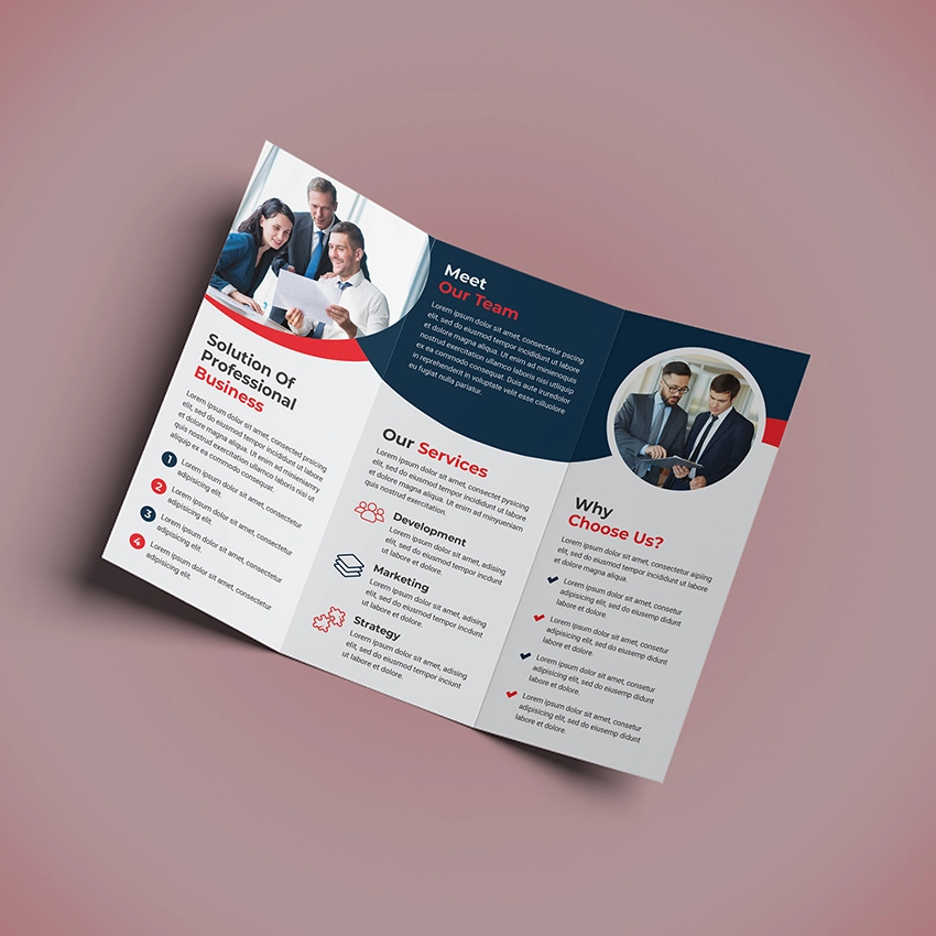 Custom Tri-Fold Brochures 3